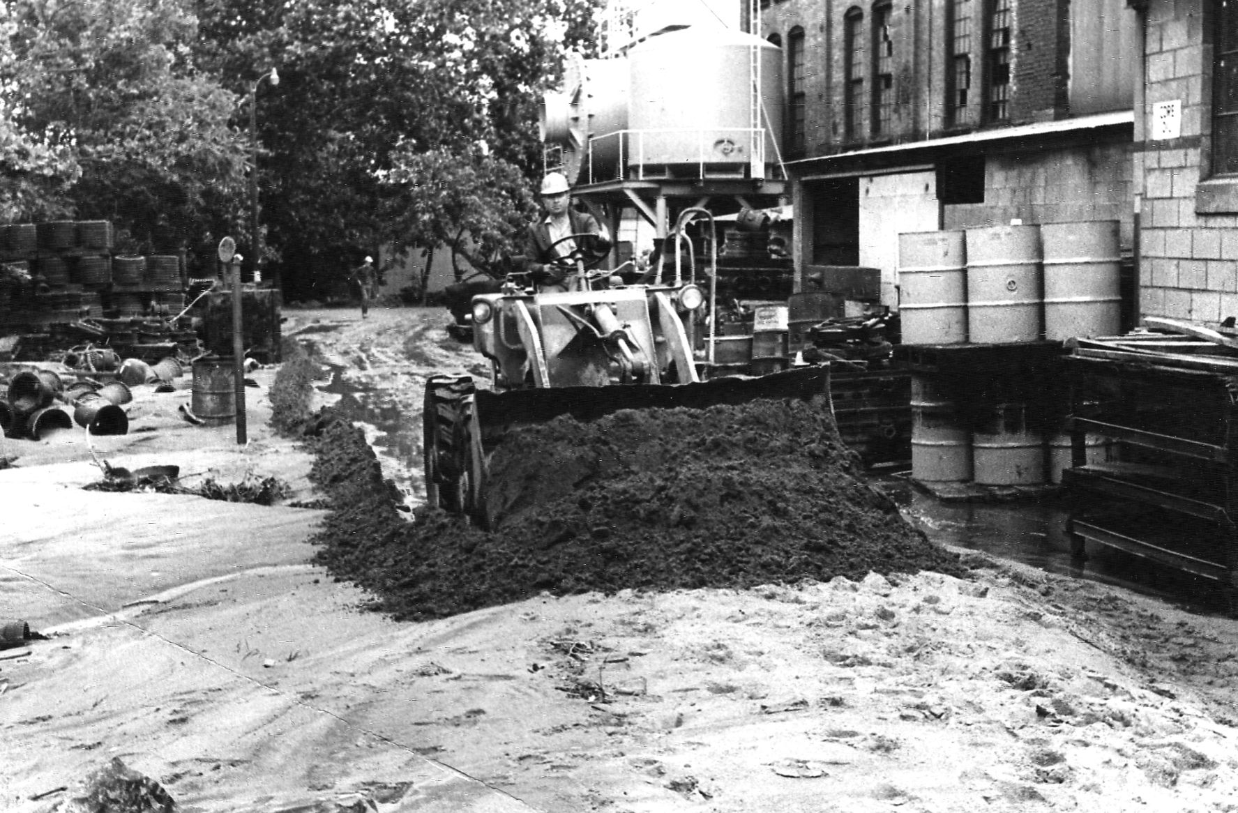 June 23, 1972 CLeaning up begins at Glamorgan